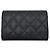 Chanel Tarjetero Classic Caviar Flap Black Collection Wallet - vista 2