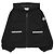 Moncler Giacca con cappuccio e zip in cotone con logo fiore per bambini