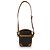 Louis Vuitton Borsa Messenger Crossbody Mini Danube Monogram Leather - vista 4