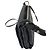 Prada Borsa a tracolla Mini Flap in pelle Vitello Daino Nera - vista 17