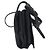 Prada Borsa a tracolla Mini Flap in pelle Vitello Daino Nera - vista 3