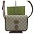 Gucci Mini borsa a tracolla interlocking beige e marrone