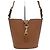 Gucci Mini Borsa Bucket in Pelle con Tracolla Web a Spalla e Crossbody Marrone - vista 11