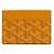 Goyard Tarjetero SAINT SULPICE Amarillo
