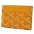 Goyard Tarjetero SAINT SULPICE Amarillo - vista 2