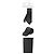 Salvatore Ferragamo Silk Tie with Gancini Logo Pattern Black - view 2
