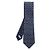 Cravatta in seta Salvatore Ferragamo blu navy