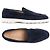 Tod's Mocassini Slip-On in Suede Logo Navy