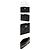 Tory Burch Kira Diamond Quilted Kartenetui Schwarz - Ansicht 2