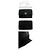 Tory Burch Kira Diamond gestepptes Kartenetui mit Klappe Black - Ansicht 2