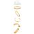Tory Burch Miller Hinge Stud Armreif Gold - Ansicht 2