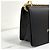 Prada Saffiano Schultertasche mit Kette Schwarz - Ansicht 10