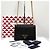 Prada Saffiano Schultertasche mit Kette Schwarz - Ansicht 5