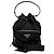 Prada Borsa a Secchiello in Nylon con Logo Triangle Large Nera