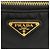 Prada Borsa a Secchiello in Nylon con Logo Triangle Large Nera - vista 10