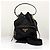 Prada Borsa a Secchiello in Nylon con Logo Triangle Large Nera - vista 5