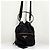 Prada Borsa a Secchiello in Nylon con Logo Triangle Large Nera - vista 7