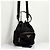 Prada Borsa a Secchiello in Nylon con Logo Triangle Large Nera - vista 8