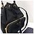 Prada Borsa bucket in nylon con logo triangolare Nero - vista 6
