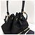 Prada Borsa bucket in nylon con logo triangolare Nero - vista 7