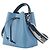 Néonoé Louis Vuitton Borsa a tracolla Neo Noé BB in pelle Epi blu - vista 2