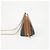Céline Clutch con catena Triumph in tela e vitello - vista 5