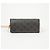 Céline Clutch con catena Triumph in tela e vitello - vista 6