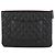 Chanel Clutch Pocket Caviar Plateada Medium - vista 3