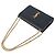 Autre Marque Borsa Satchel Kate Monogram Gold - vista 4