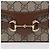 Gucci Mini Borsa a Tracolla Horsebit GG Supreme Brown - vista 3