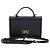 Salvatore Ferragamo Mini borsa a tracolla Double Gancini Black