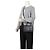 Salvatore Ferragamo Mini borsa a tracolla Double Gancini Black - vista 26