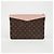 Louis Vuitton Daily Pouch Marrón - vista 3