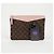 Louis Vuitton Daily Pouch Marrón - vista 7