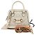 Gucci Horsebit Mini Top Handle Tote Bag Weiß