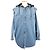 Balenciaga Denim-Hemd mit Doppelschicht