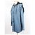 Balenciaga Denim-Hemd mit Doppelschicht - Ansicht 6