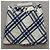 Burberry Minifalda de lana plisada a cuadros - vista 5