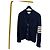 Thom Browne Shetland-Wollcardigan mit diagonaler Armbinde Navy