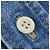 Céline Camicia in denim Loose Fit in cotone - vista 10