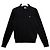 Céline Trionf Besticktes Polo Rippstrick Langarm T-Shirt