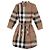Burberry Vestido de algodón a cuadros Kelsey Brown