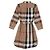 Burberry Vestido de algodón a cuadros Kelsey Brown - vista 2