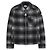 Moncler Giacca-camicia in jersey a quadri con zip
