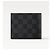 Louis Vuitton Amerigo Geldbörse Black Damier Pattern - Ansicht 6