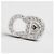 Dior Signature Stecker-Ohrringe Silver - Ansicht 6