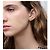 Dior Orecchini a lobo Signature Gold - vista 3