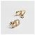 Dior Orecchini a lobo Signature Gold - vista 4