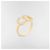 Anello Dior Petit CD Oro - vista 2