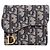 Dior Cartera Saddle Oblique Jacquard Lotus Blue